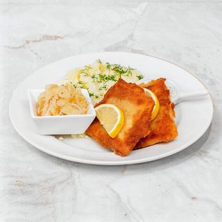 Halibut smażony