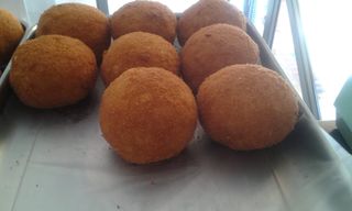 Arancina salsiccia