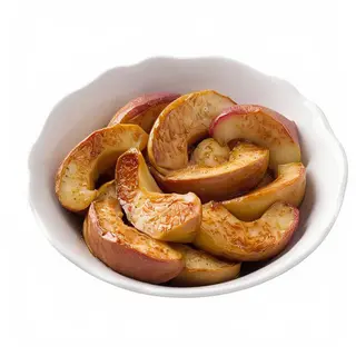 manzana frita con miel