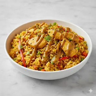 23 Arroz Frito Con Salsa Curry