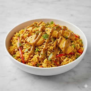 23 Arroz Frito Con Salsa Curry