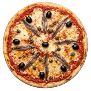 Pizza Mediterránea (33 Cm.)