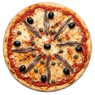 Pizza Mediterránea (33 Cm.)