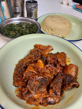 Wet Fried Matumbo/Cow Tripe	