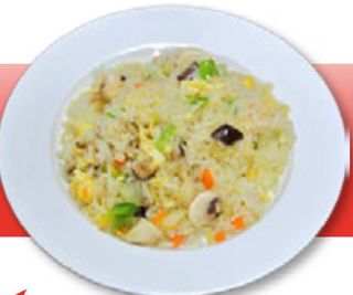 56-Arroz frito con verduras 