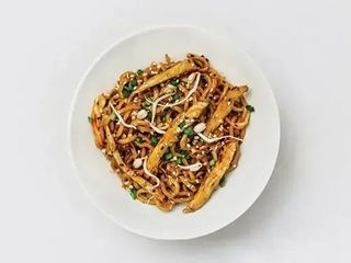 Пшенична локшина з куркою