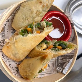 Rollitos Filipinos de pollo 