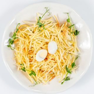 Салат "Гнездо глухаря"