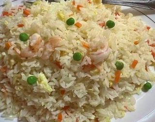 Arroz Frito Con Gambas