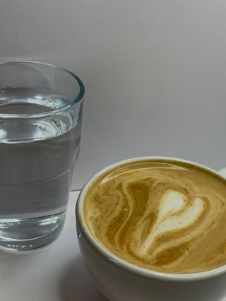 Американо з молоком