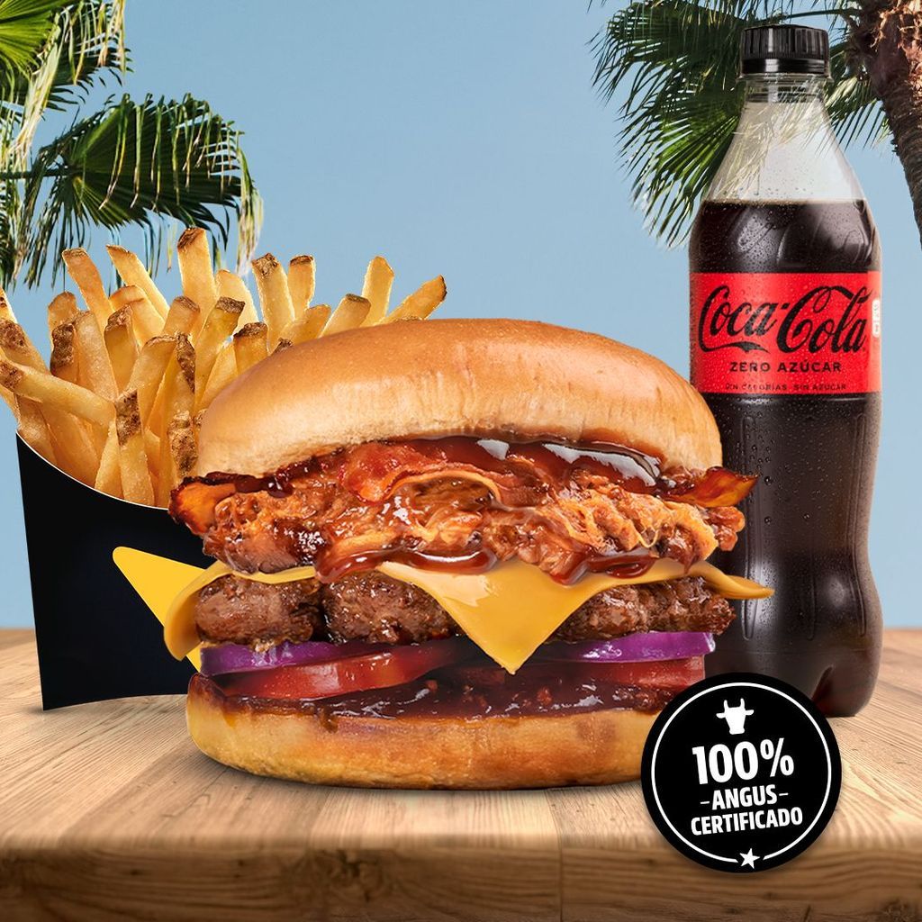 Menú Texas Bacon Gran Angus