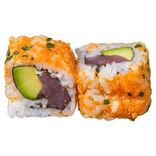Uramaki de Atum e Abacate (8 peças)