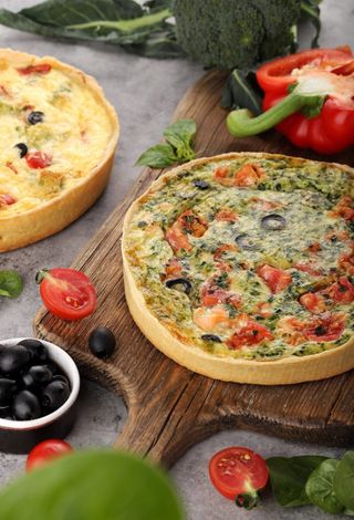 Кіш з лососем (850 г). Продукт заморожений.