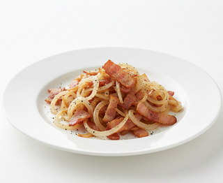 Бекон смажений з цибулею (80г)