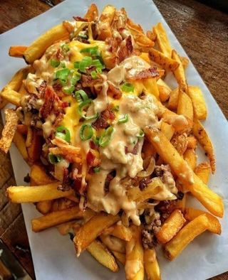 Cheesy french fries