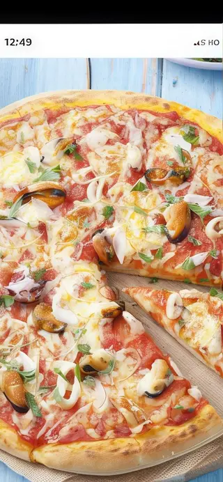 Pizza Frutos Del Mar (33 Cm.)