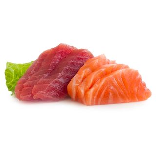 Sashimi De Salmón Y Atún