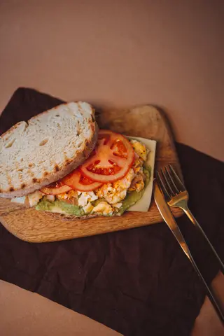Tosta de Ovos Mexidos