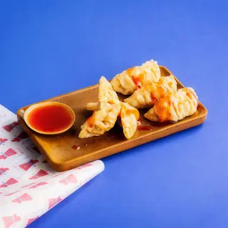 N1. Gyozas De Verduras Y Pollo (5 Pzs)