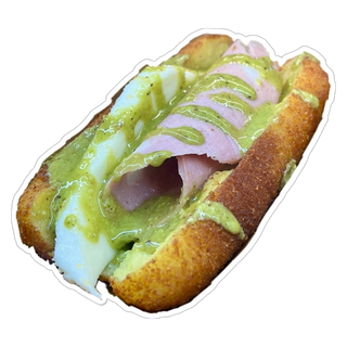 Crocchè Mortadella e pistacchio