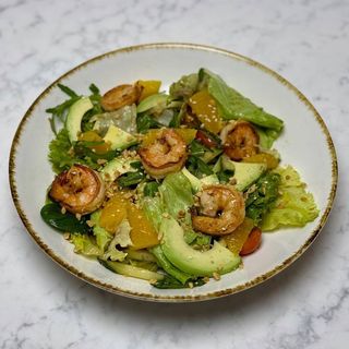 Салат з креветкою(380г)