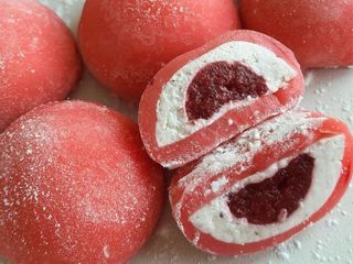 Моті Полуниця-ваніль