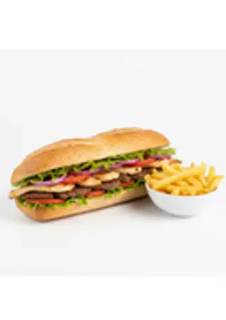 Sandwich Mixte & Frites