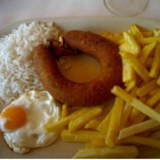 Alheira c/ovo p/1 pessoa