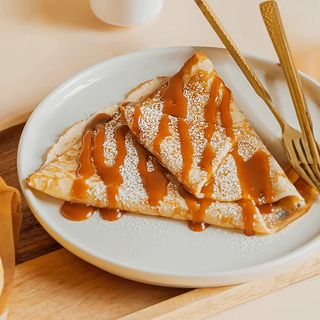 Crepe Con Caramelo
