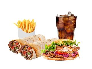 Oferta De 2 Durum Con Papas Fritas