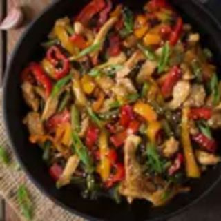 Verduras de Temporada al Wok