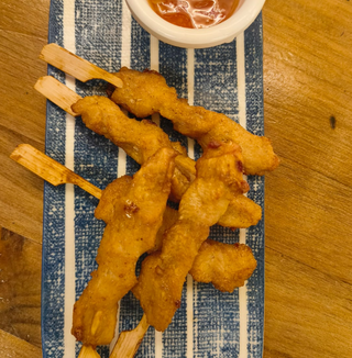 Brocheta de pollo (4 uds.)