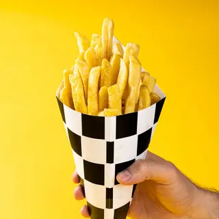 Frytki belgijskie duże z sosem