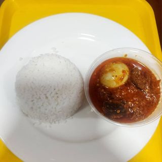 White rice & pepper stew
