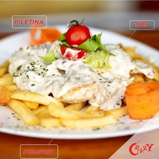 Piletina u sosu od šampinjona 480gr