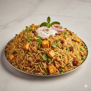Veg fried biryani