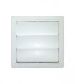 (018307) Rozetna za ventilaciju 150x150mm PVC bijela 3946-019