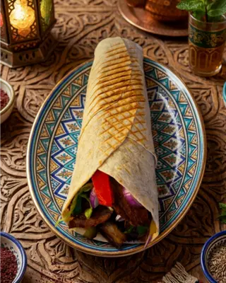 TORTILLA KRAFTOWA SHAWARMA WOŁOWA LARGE WRAP