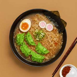 Vegetable Gyoza Ramen