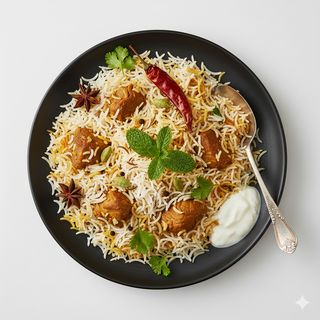 Lamb biryani