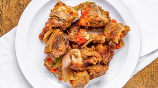 Peppered Goat Meat