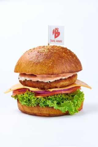 Chicken burger меню 300г/100г/30г