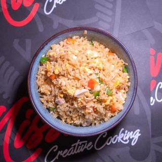 Arroz Salteado Estilo Thai