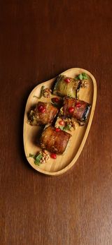 ბადრიჯანი ნიგვზით/Eggplant with walnuts