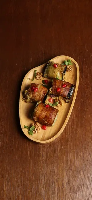 ბადრიჯანი ნიგვზით/Eggplant with walnuts