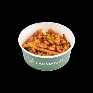 Фри с мясом с курицей (350г)