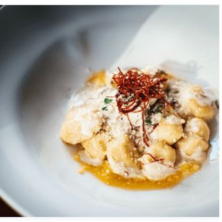 Gnocchi Con Salsa De Gorgonzola Y Nata