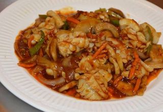 Calamares Con Picante