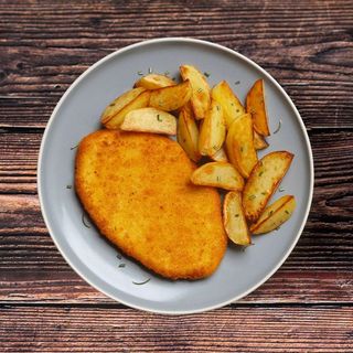Cotoletta di Pollo con Patate