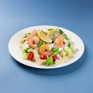 Sałatka Cezar z Krewetkami